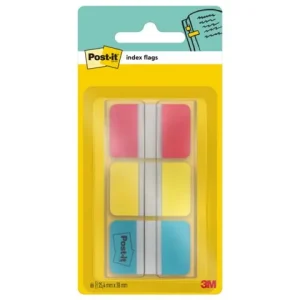 Index POST-IT stark 25,4x38,1r/g/b 66/fp
