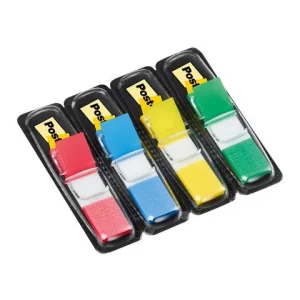 Index POST-IT 12X43mm r/b/g/g 140/fp