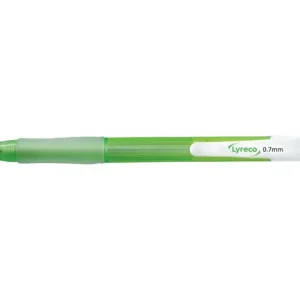 Stiftpenna LYRECO återvunnen 0,7mm grön