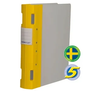 Gaffelpärm KEBAErgo A4 55mm gul/neutral