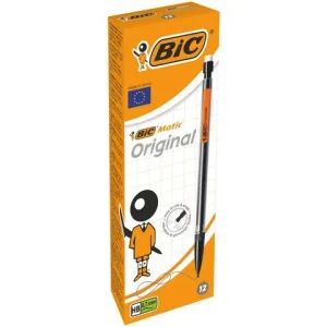 Stiftpenna BIC Matic 0,7mm sort. färger