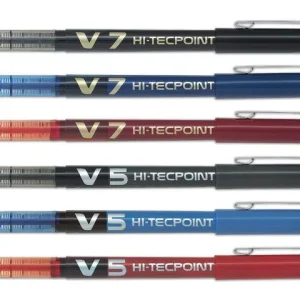 Bläckkulpenna PILOT Hi-Tec V5 Grip svart