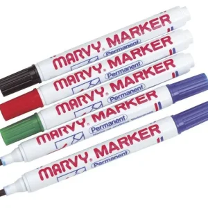 Märkpenna MARVY 482 B VF rund svart