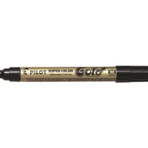 Märkpenna PILOT Super Color M guld