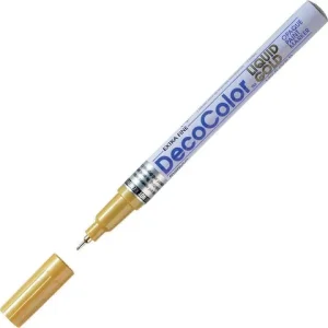 Märkpenna Deco color VF superfine guld
