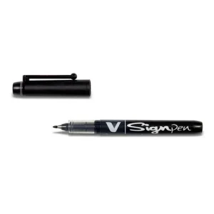 Fineliner PILOT V-sign Pen svart