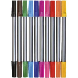 Fiberpenna dubbelspets 10/fp