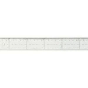 Linjal tvärgraderad 20cm