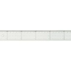 Linjal tvärgraderad 50cm