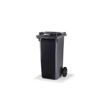 Sopkärl med lock SEP Citec 120L grå