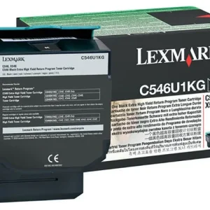 Toner LEXMARK C546U1KG 8K svart