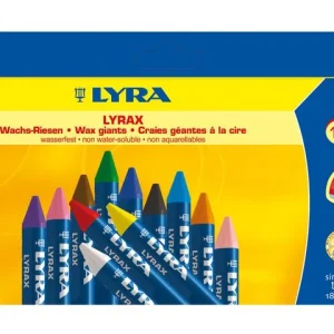 Bivaxkrita LYRAX 12 färger