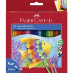 Akvarellpenna FABER-CASTELL 24 färger