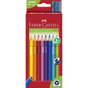 Färgpenna FABER CASTELL Triangular 10/fp