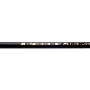 Färgpenna FABER Jumbo svart 12/fp
