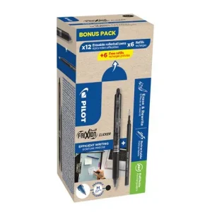 Gelpenna PILOT Frixion svart 12+12/FP