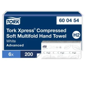 Handduk TORK Adv H2 Xpress Komp. 1200/fp