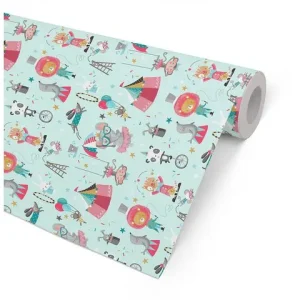 Presentpapper 38cmx165m Cirkus