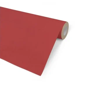 Presentpapper 57cmx154m ribbat röd