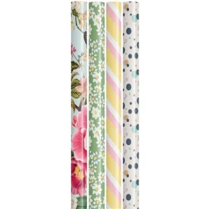 Presentpapper 70cmx4m mix