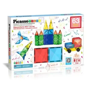 Picasso magnetset 63 delar