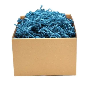 Crinkle craft mörkblåa pappersstrimlor 1