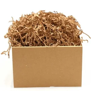 Crinkle craft, bruna pappersstrimlor, 1