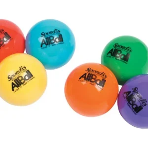 Plastboll 10,2cm 6/fp