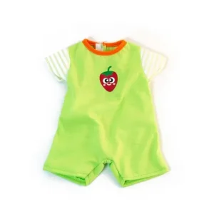 Dockkläder grön body 38cm
