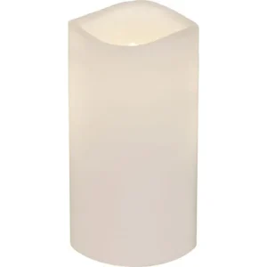 Blockljus STAR T Paul LED 15cm vit
