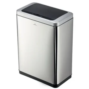 Papperskorg med sensor NO TOUCH 2x20L