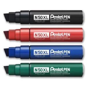 Märkpenna perm. PENTEL N50XL sned svart