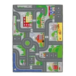 Lekmatta bilar stor 180x130 cm