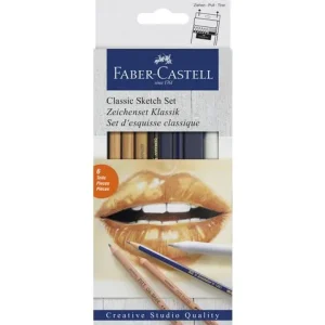 Skisspennor Faber Castell 6/fp