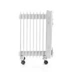 Oljeelement NEDIS hjul 2000W
