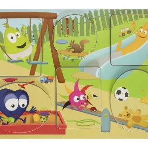 Babblarna tittutpussel i trä 1-3år