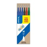 Refill PILOT Frixion 0,7mm 4 färger 6/fp