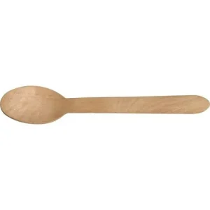 Bestick Matsked vaxat trä 16,5cm 100/fp
