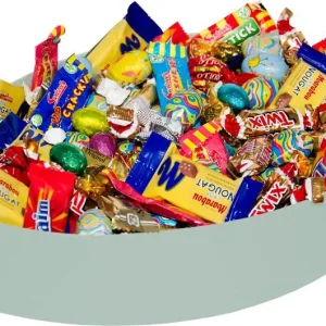 Godis Presentask Ägg inslaget 1,3kg