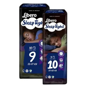 Blöja LIBERO SleepTight S9 22-37kg 10/fp