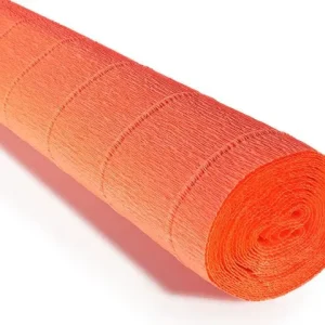 Kräppapper kraftigt 180gr Orange