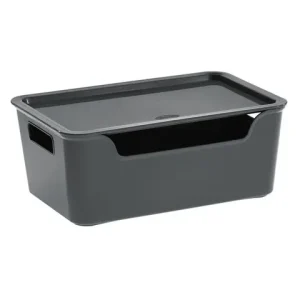 Plastlåda CEP Bella plast 4,22L grå