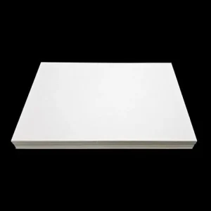 Målarkartong naturvit 560gr 30x30cm 40st