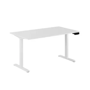 Skrivbord Ergo 2-motorigt 140x80cm vit