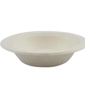 Tallrik Bagasse djup 500ml 50/fp