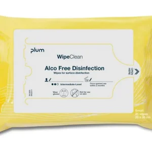 Ytdesinfektionsduk PLUM Alkoholfri100/fp