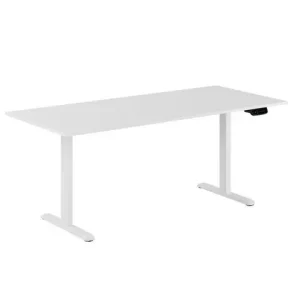 Skrivbord Ergo 2-motorigt 180x80cm vit