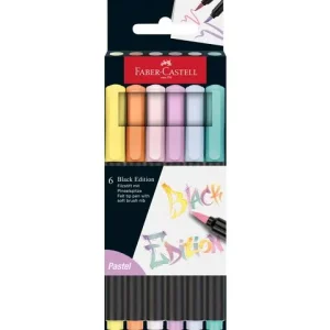 Fiberpenna Black Edition pastel 6/fp
