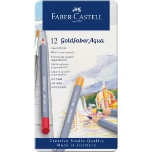 Akvarellpenna Goldfaber plåtask 12/fp