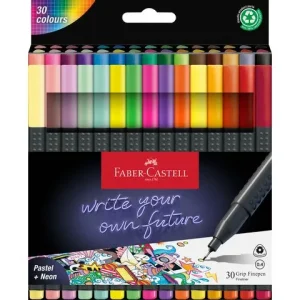 Fiberpenna FABER Grip Fine 0.4 mm 30/fp